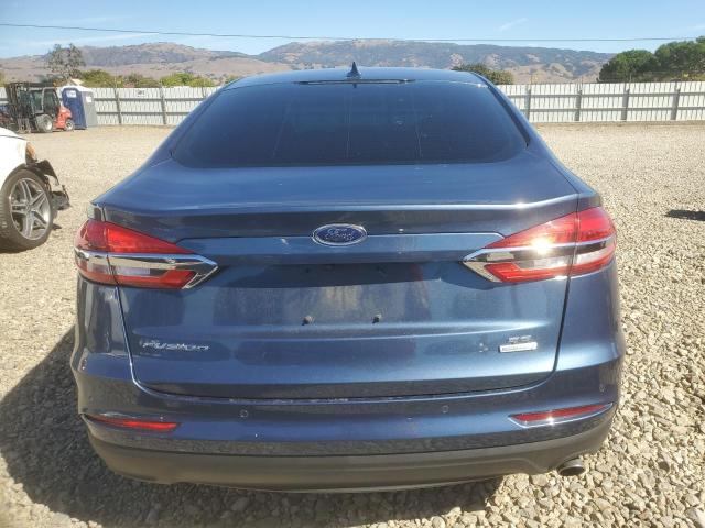 3FA6P0HD4KR115528 - 2019 FORD FUSION SE 蓝色 照片 6