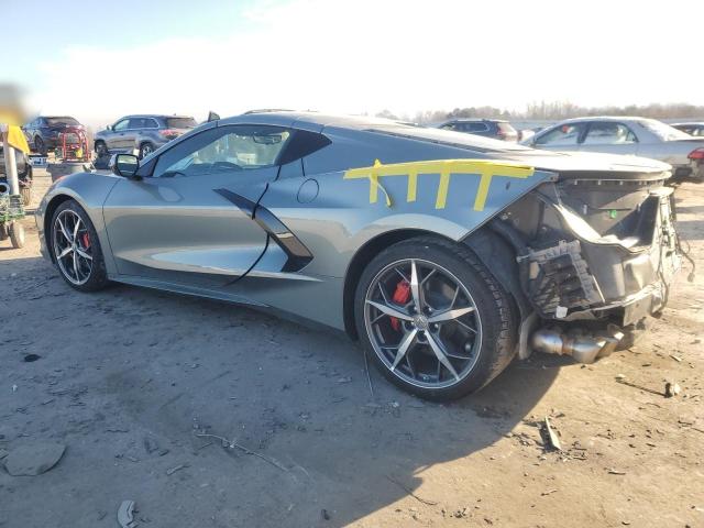 1G1YA2D43R5102054 - 2024 CHEVROLET CORVETTE STINGRAY 1LT GRAY photo 2
