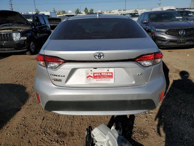 JTDEPRAE4LJ065335 - 2020 TOYOTA COROLLA LE ვერცხლისფერი ფოტო 6