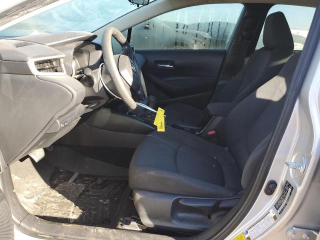 JTDEPRAE4LJ065335 - 2020 TOYOTA COROLLA LE ვერცხლისფერი ფოტო 7