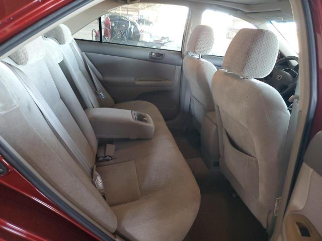 4T1BF32K74U063808 - 2004 TOYOTA CAMRY LE ბურგუნდია ფოტო 10