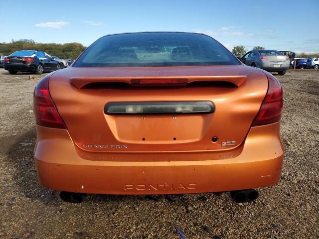 2G2WR524741125122 - 2004 PONTIAC GRAND PRIX GTP Orange Foto 6