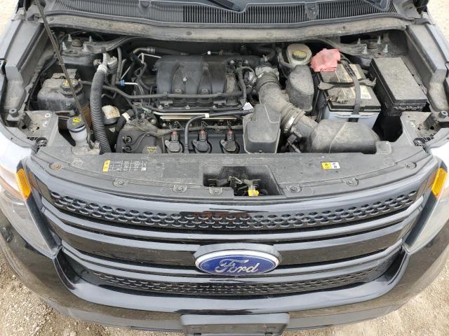 1FM5K8AR2DGB22377 - 2013 FORD EXPLORER POLICE INTERCEPTOR BLACK photo 11