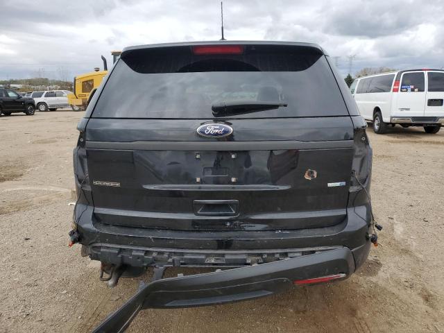1FM5K8AR2DGB22377 - 2013 FORD EXPLORER POLICE INTERCEPTOR BLACK photo 6