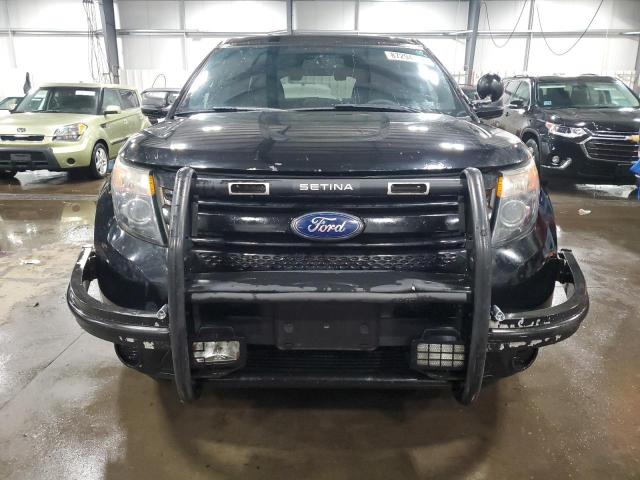 1FM5K8AR3EGA04453 - 2014 FORD EXPLORER POLICE INTERCEPTOR 黑色 照片 5