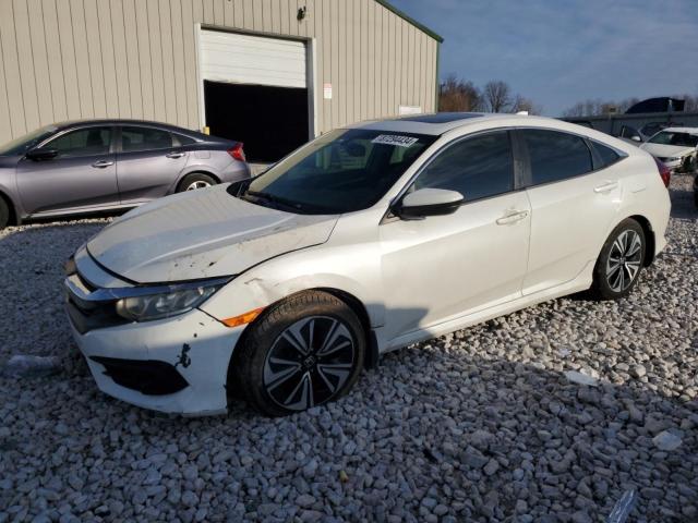 19XFC1F78GE042767 - 2016 HONDA CIVIC EXL WHITE photo 1