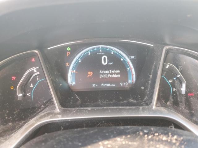 19XFC1F78GE042767 - 2016 HONDA CIVIC EXL WHITE photo 9