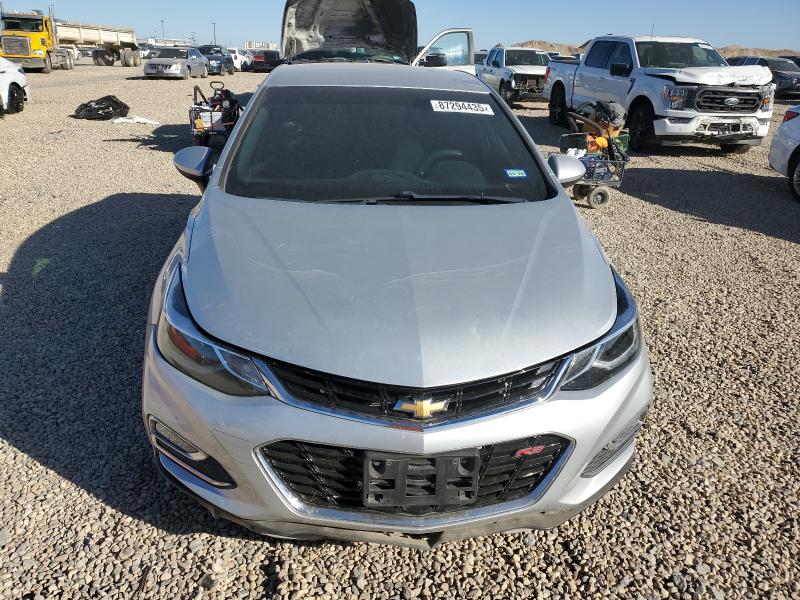 3G1BD6SM2JS601476 - 2018 CHEVROLET CRUZE LT ვერცხლისფერი ფოტო 5