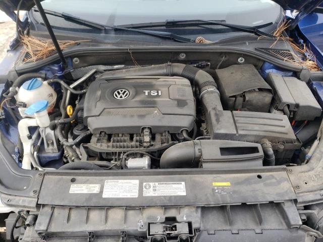 1VWDT7A39HC003142 - 2017 VOLKSWAGEN PASSAT R-LINE Blau Foto 11