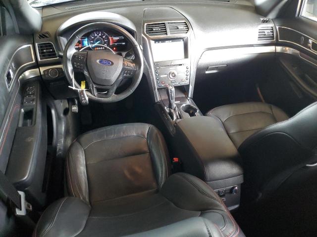 1FM5K8GT3HGD91500 - 2017 FORD EXPLORER SPORT BLACK photo 8