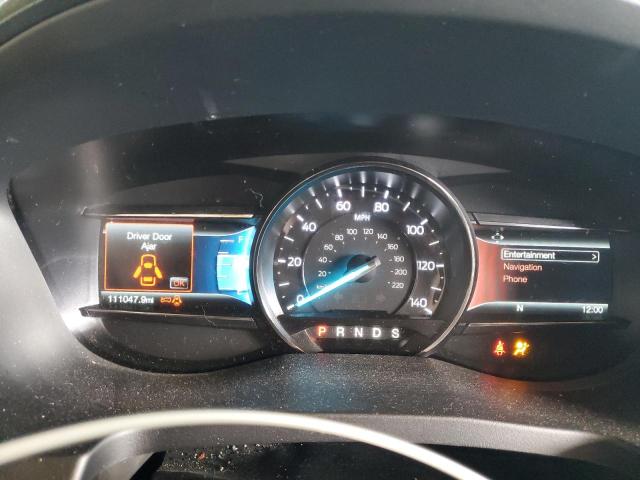 1FM5K8GT3HGD91500 - 2017 FORD EXPLORER SPORT BLACK photo 9