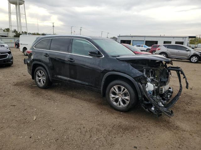 5TDJKRFH1FS149863 - 2015 TOYOTA HIGHLANDER XLE BLACK photo 4
