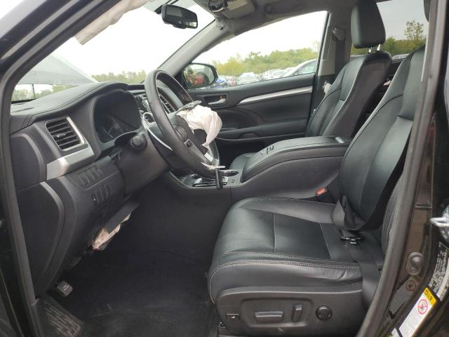 5TDJKRFH1FS149863 - 2015 TOYOTA HIGHLANDER XLE BLACK photo 7