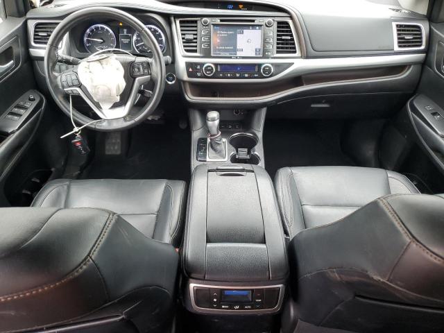 5TDJKRFH1FS149863 - 2015 TOYOTA HIGHLANDER XLE BLACK photo 8