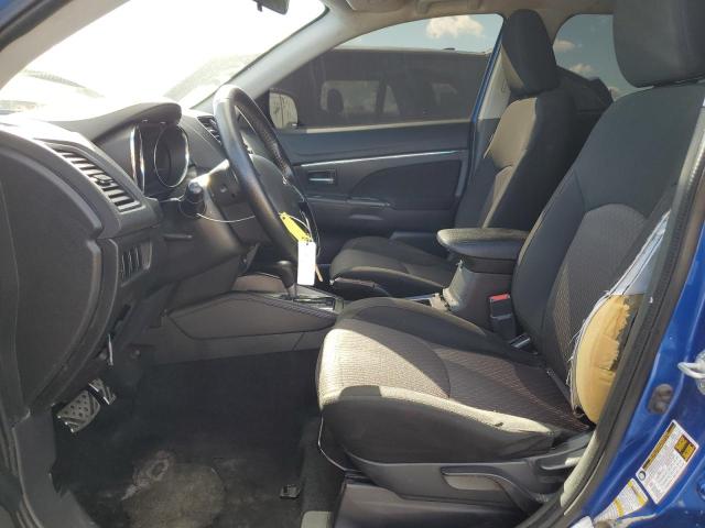 JA4AP3AU2JU008835 - 2018 MITSUBISHI OUTLANDER ES BLUE photo 7