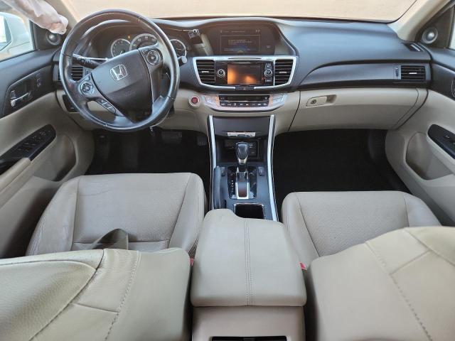 1HGCR2F82DA126695 - 2013 HONDA ACCORD EXL WHITE photo 8