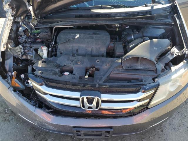 5FNRL5H60GB030776 - 2016 HONDA ODYSSEY EXL GRAY photo 12