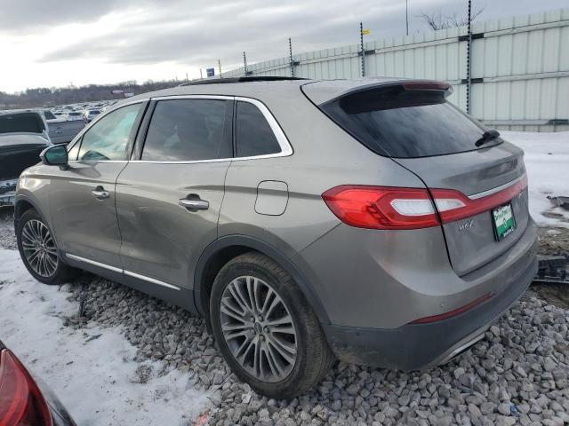 2LMTJ6LP2GBL33489 - 2016 LINCOLN MKX RESERVE Թուխ լուսանկար 2