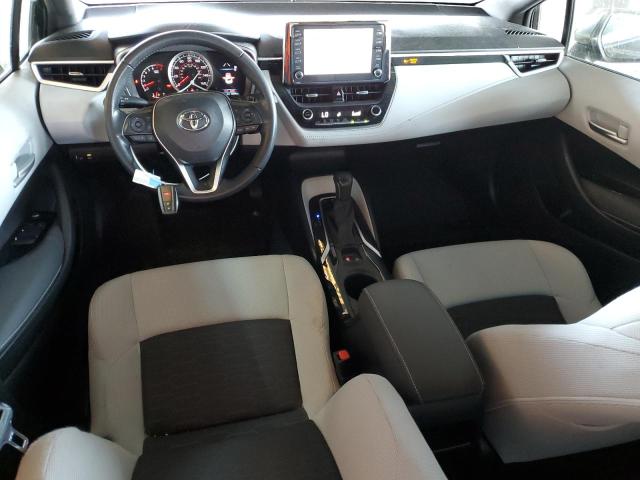 JTNK4RBE5K3068236 - 2019 TOYOTA COROLLA SE BLACK photo 8