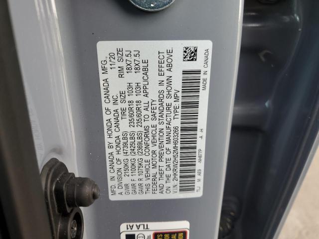 2HKRW2H52MH603266 - 2021 HONDA CR-V EX 灰色 照片 13
