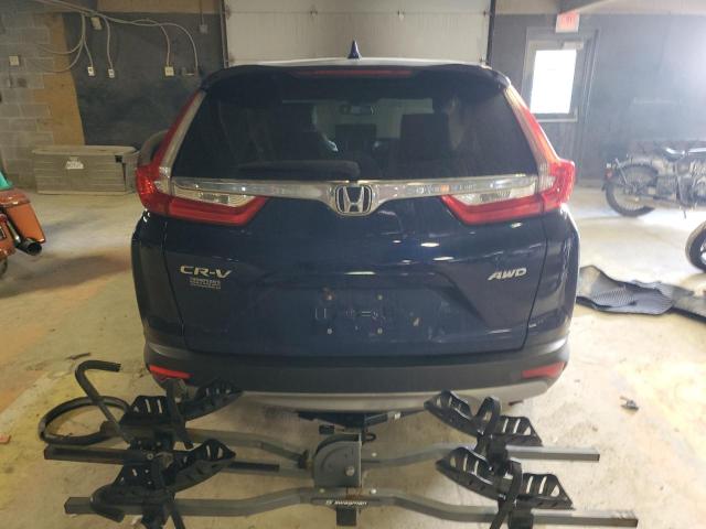 7FARW2H83JE020584 - 2018 HONDA CR-V EXL BLUE photo 6