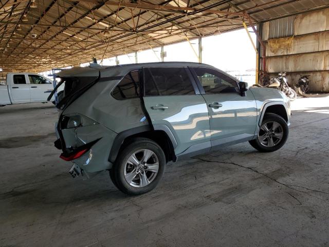 2T3W1RFV7NW229194 - 2022 TOYOTA RAV4 XLE GREEN photo 3