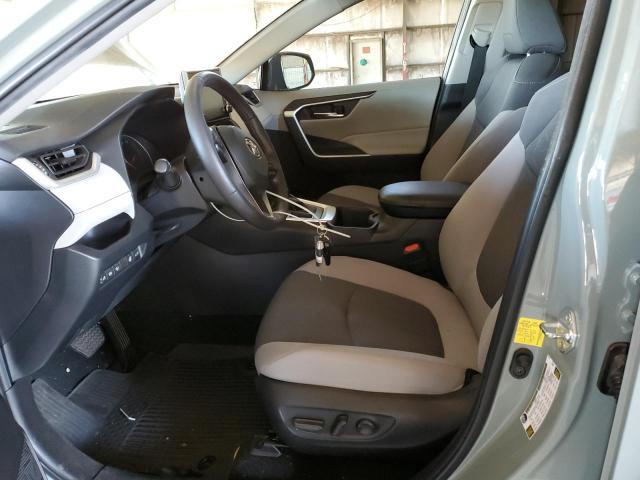 2T3W1RFV7NW229194 - 2022 TOYOTA RAV4 XLE GREEN photo 7
