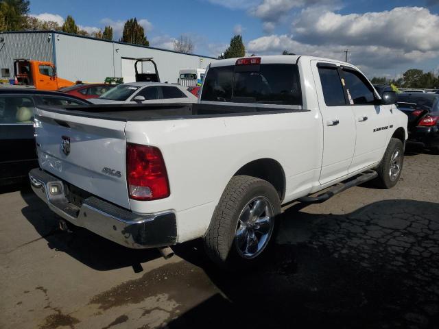 1C6RD7GT8CS180445 - 2012 DODGE RAM 1500 SLT WHITE photo 3