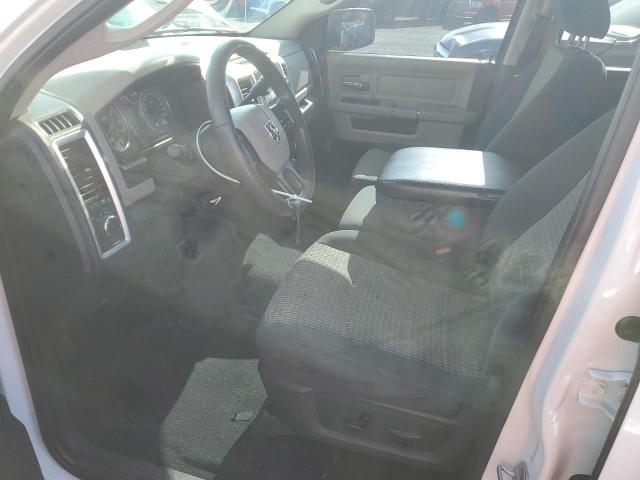 1C6RD7GT8CS180445 - 2012 DODGE RAM 1500 SLT WHITE photo 7