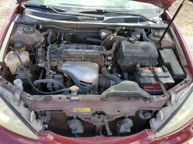 4T1BE32K86U141597 - 2006 TOYOTA CAMRY LE BURGUNDY photo 11