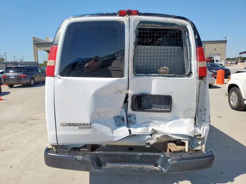 1GCSGAFXXD1175676 - 2013 CHEVROLET EXPRESS G1 WHITE photo 6