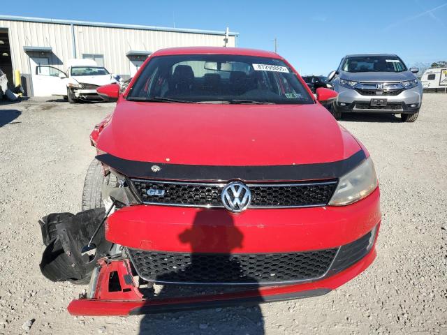 3VW467AJ4CM100813 - 2012 VOLKSWAGEN JETTA GLI RED photo 5