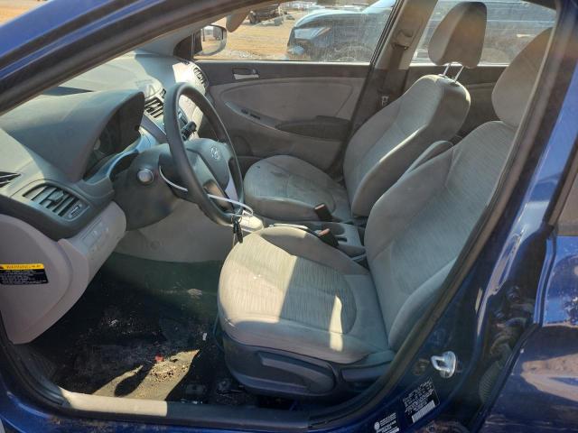 KMHCT4AE0GU015117 - 2016 HYUNDAI ACCENT SE BLUE photo 7