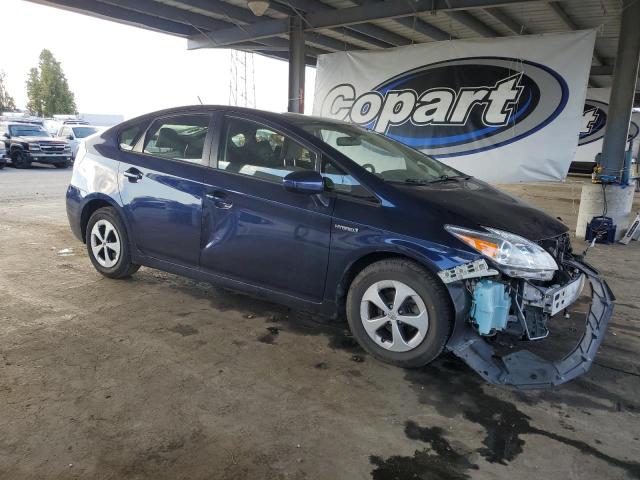 JTDKN3DU3F0456978 - 2015 TOYOTA PRIUS BLUE photo 4