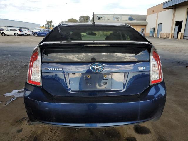 JTDKN3DU3F0456978 - 2015 TOYOTA PRIUS BLUE photo 6