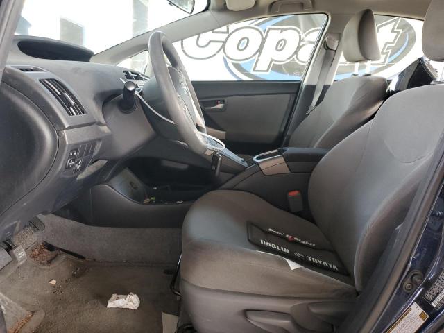 JTDKN3DU3F0456978 - 2015 TOYOTA PRIUS BLUE photo 7