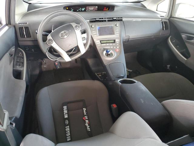 JTDKN3DU3F0456978 - 2015 TOYOTA PRIUS BLUE photo 8