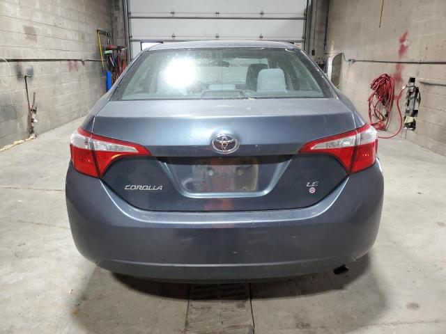 2T1BURHE2EC208301 - 2014 TOYOTA COROLLA L GRAY photo 6