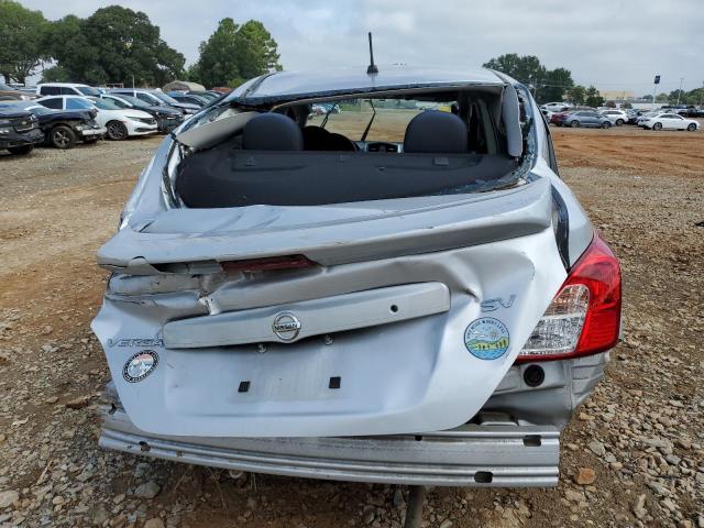 3N1CN7AP8KL851541 - 2019 NISSAN VERSA S SILVER photo 6