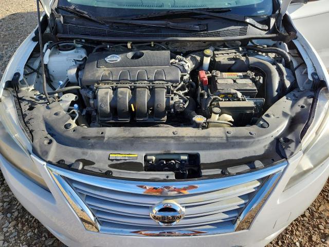 3N1AB7AP5DL663787 - 2013 NISSAN SENTRA S WHITE photo 11
