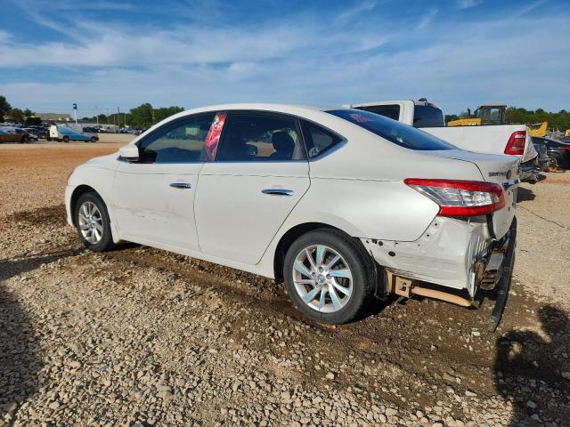 3N1AB7AP5DL663787 - 2013 NISSAN SENTRA S WHITE photo 2