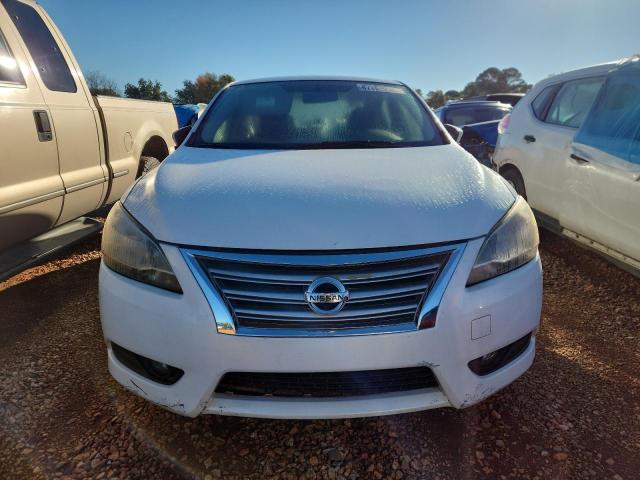 3N1AB7AP5DL663787 - 2013 NISSAN SENTRA S WHITE photo 5