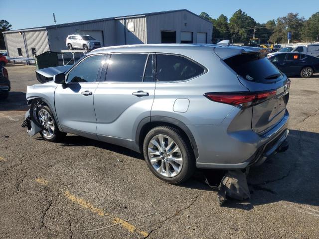 5TDKDRAH3PS013693 - 2023 TOYOTA HIGHLANDER L ნაცრისფერი ფოტო 2