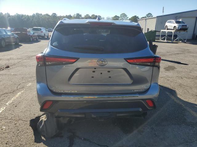 5TDKDRAH3PS013693 - 2023 TOYOTA HIGHLANDER L ნაცრისფერი ფოტო 6