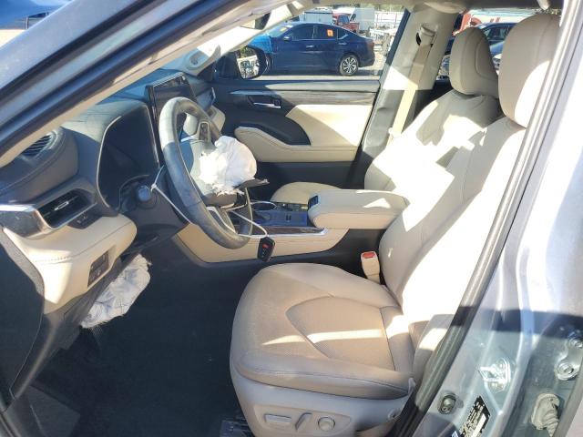 5TDKDRAH3PS013693 - 2023 TOYOTA HIGHLANDER L ნაცრისფერი ფოტო 7