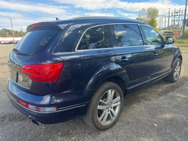 WA1LGAFE9ED013521 - 2014 AUDI Q7 PREMIUM PLUS Синий фото 4
