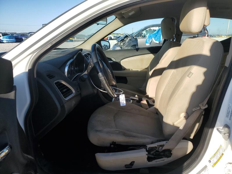 1C3CDZCB8DN608655 - 2013 DODGE AVENGER SXT Biały zdjęcie 7