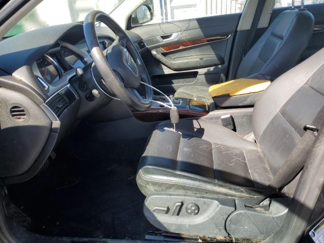 WAUFGAFBXAN033545 - 2010 AUDI A6 PREMIUM PLUS BLACK photo 7