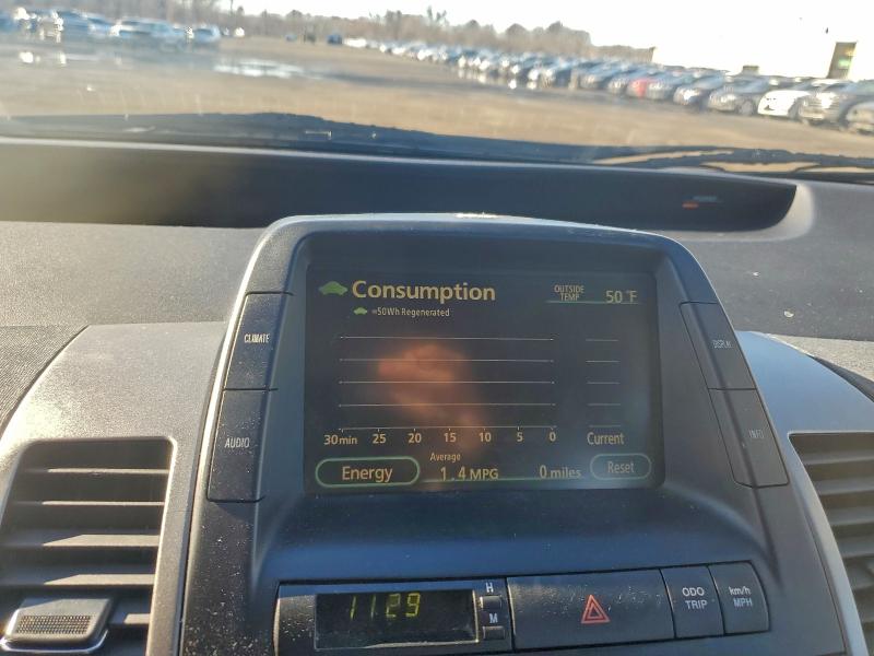 JTDKB20U787779644 - 2008 TOYOTA PRIUS BLUE photo 9