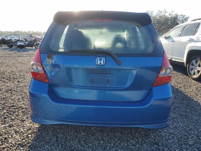 JHMGD38637S036842 - 2007 HONDA FIT S 蓝色 照片 6